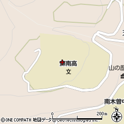 長野県立蘇南高等学校周辺の地図