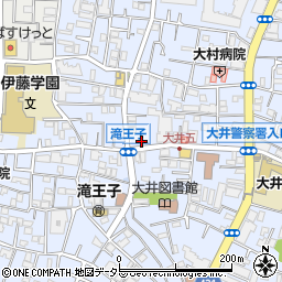 大井鳥安商店周辺の地図