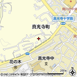 東京都町田市真光寺町1043-7周辺の地図