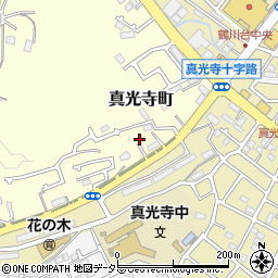 東京都町田市真光寺町1043周辺の地図
