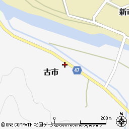 兵庫県美方郡新温泉町古市498周辺の地図