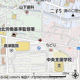 トイレつまり修理センター・川崎周辺の地図