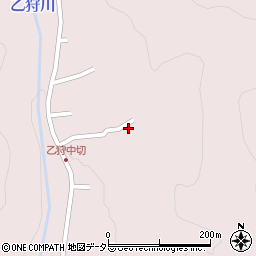 岐阜県美濃市乙狩1234周辺の地図