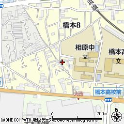 橋本久税理士事業所周辺の地図