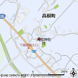 千葉県千葉市若葉区高根町443周辺の地図