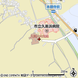 久美浜病院周辺の地図