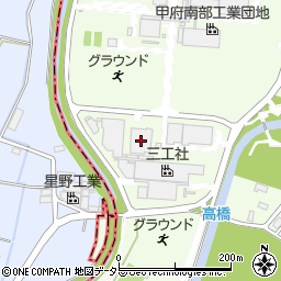 加藤精機甲府工場ＦＡ事業部周辺の地図
