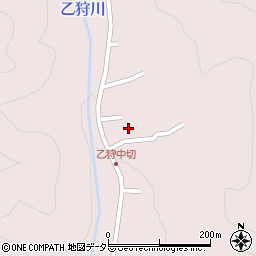 岐阜県美濃市乙狩1220周辺の地図