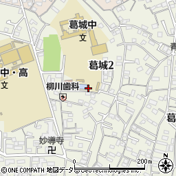 千葉県千葉市中央区葛城周辺の地図