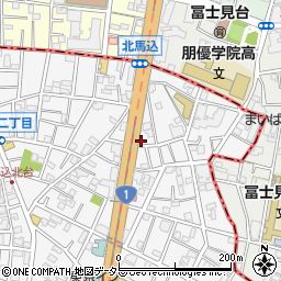 西塚タオル店周辺の地図