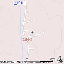 岐阜県美濃市乙狩1221周辺の地図