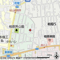 神奈川県相模原市緑区原宿1丁目7周辺の地図