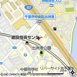 千葉県神明職員住宅周辺の地図