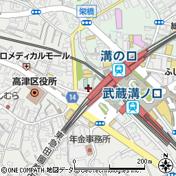 株式会社サウス・ウイング川崎周辺の地図