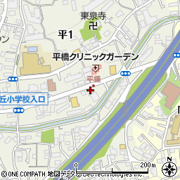 有限会社神奈川厚板周辺の地図