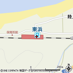 鳥取県岩美郡岩美町周辺の地図