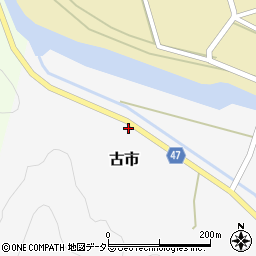 兵庫県美方郡新温泉町古市491周辺の地図