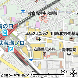 ビッグエコー BIG ECHO 溝の口駅前店周辺の地図