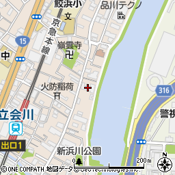 給湯器の修理サービス２４　品川東大井店周辺の地図