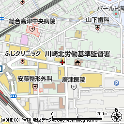マツモトキヨシ溝ノ口店周辺の地図