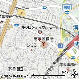 伊原電子株式会社　東京営業所周辺の地図