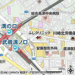 サンマルクカフェ 溝の口店周辺の地図