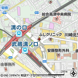 明光義塾　溝の口駅教室周辺の地図
