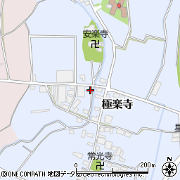山梨県中央市極楽寺718-1周辺の地図