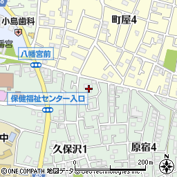 神奈川県相模原市緑区原宿4丁目21周辺の地図