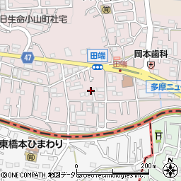 東京都町田市小山町4296-7周辺の地図