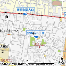 ハイツ渋谷周辺の地図