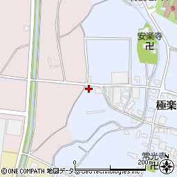 山梨県中央市極楽寺663-2周辺の地図