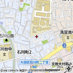 プレステート石川台周辺の地図