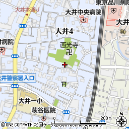 豊澤荘周辺の地図