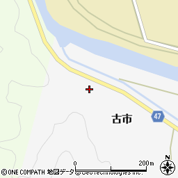 兵庫県美方郡新温泉町古市464周辺の地図