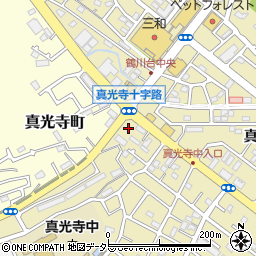 セブンイレブン町田真光寺店周辺の地図