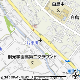 神奈川県川崎市麻生区片平7丁目7周辺の地図