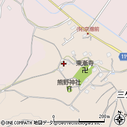 千葉県東金市三ケ尻316周辺の地図