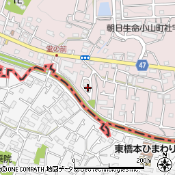 東京都町田市小山町3521周辺の地図