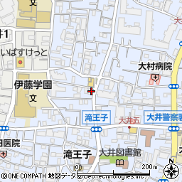 東京ヒアリングケアセンター　品川大井町店周辺の地図