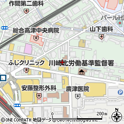 臨海セミナーＥＳＣ高校受験科川崎支部周辺の地図