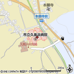 京都府京丹後市久美浜町161周辺の地図
