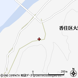 兵庫県美方郡香美町香住区大野487周辺の地図