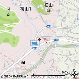 神奈川県川崎市宮前区初山1丁目20周辺の地図