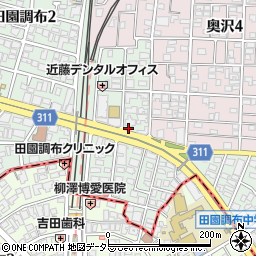 アートリフォーム　世田谷支店周辺の地図