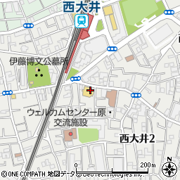 株式会社文化堂　西大井店周辺の地図