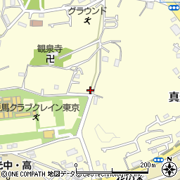 東京都町田市真光寺町1222-5周辺の地図