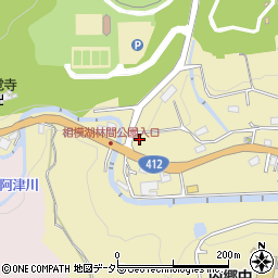 神奈川県相模原市緑区若柳1396周辺の地図
