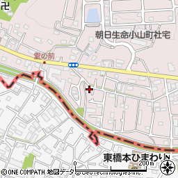 東京都町田市小山町3520周辺の地図