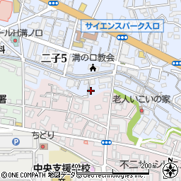 飯田製作所周辺の地図